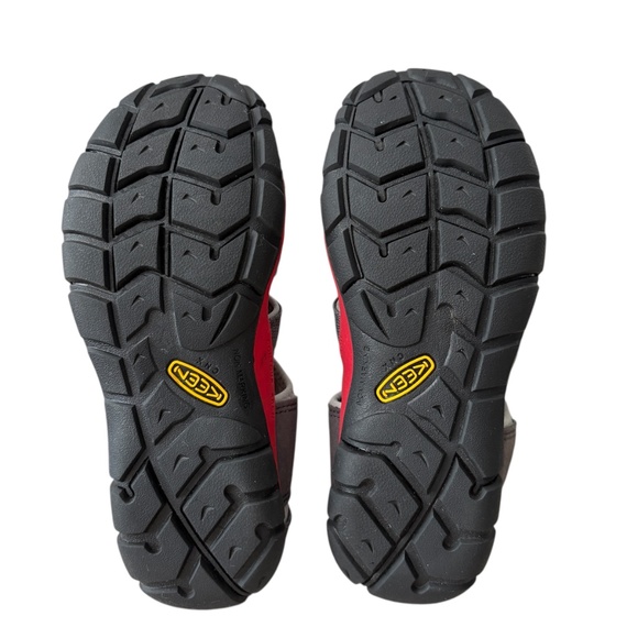 Keen Big Kids' Seacamp II CNX Sandal Size 2 Grey/Red Hiking Waterproof Comfort - Picture 10 of 10